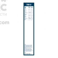 Щетка стеклоочистителя Bosch BO 3397004489