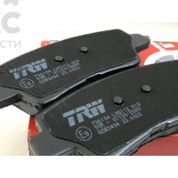 TRW GDB3494 задние тормозные колодки Hyundai Accent KIA Rio Soul Ssangyong Korando