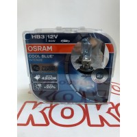 Лампа Osram 9005CBI-DUO цоколь HB3 COOL BLUE INTENSE 60W 12V P20D 