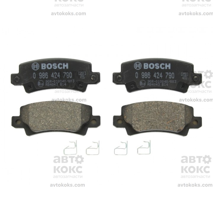 Тормозные колодки задние BOSCH 0986424790 TOYOTA COROLLA