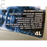 Трансмиссионная гидравлическая жидкость RAVENOL MERCON V Fluid 4L