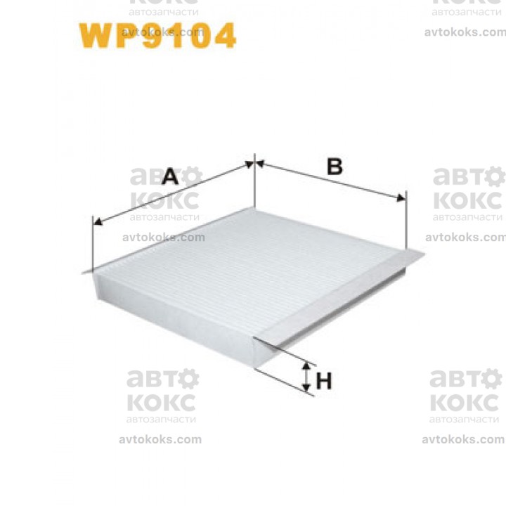 Фильтр салона WIX WP9104 Nissan Almera Primera