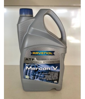 Трансмиссионная гидравлическая жидкость RAVENOL MERCON V Fluid 4L