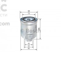 BOSCH 0986450508 Фильтр топливный Mitsubishi L200 L300 L400 Pajero Lancer Colt 1.8D-2.5D