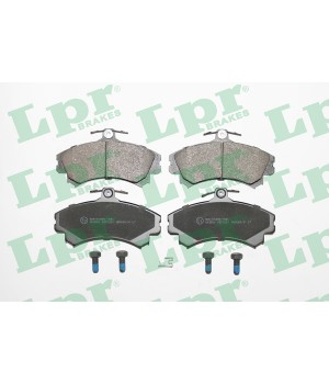 LPR 05P1221 Тормозные колодки передние Mitsubishi Colt