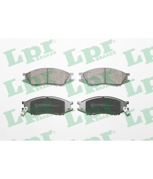 Тормозные колодки передние LPR 05P1346 Nissan Almera