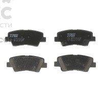 TRW GDB3494 задние тормозные колодки Hyundai Accent KIA Rio Soul Ssangyong Korando