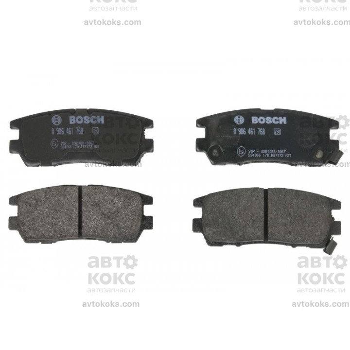 BOSCH 0986461768 задние тормозные колодки Mitsubishi Pajero L400 0.6-3.8