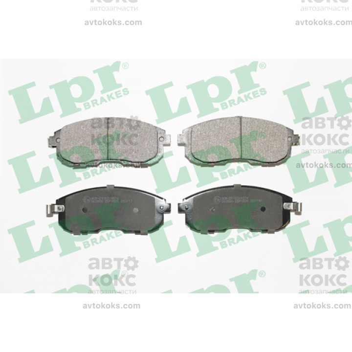 Тормозные колодки передние LPR 05P1606 Nissan Tida Juke