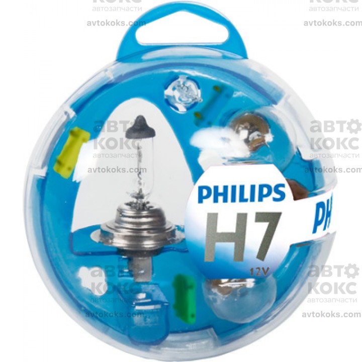 Комплект автоламп галогенових PHILIPS PS 55719EBKM H7