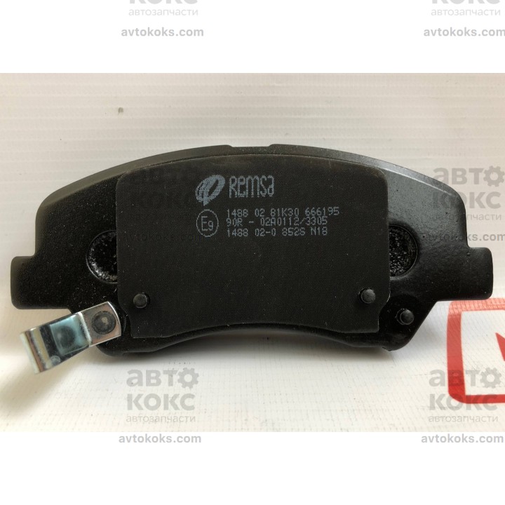Remsa 1488.02 передние тормозные колодки Hyundai Accent KIA Rio