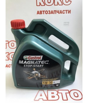 Синтетическое моторное масло Castrol Magnatec 5W30 A5 Stop-Start 4L