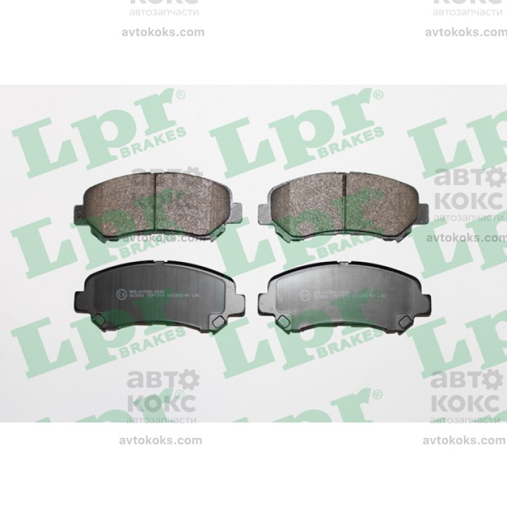 Тормозные колодки передние LPR 05P1314 Nissan Qashqai X-Trail