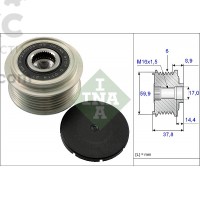 Обгонная муфта генератора INA 535 0135 10 KIA Hyundai 