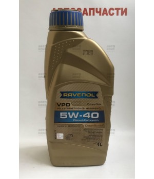 Моторное масло синтетическое Ravenol 5W40 VPD 1L