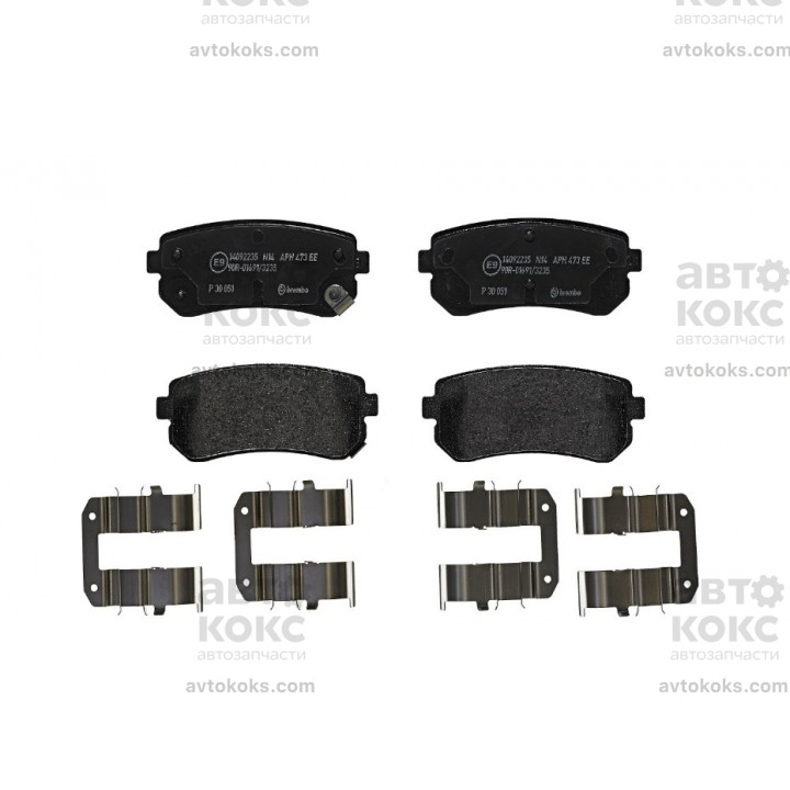 Brembo P30051 задние тормозные колодки KIA CEED Cerato Sportage Hyundai i30ix35 Tucson