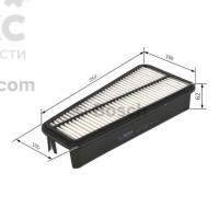 Фильтр воздушный BOSCH F 026 400 302 Toyota FJ Cruiser Fortuner Land Cruiser