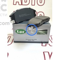 LPR 05P860 передние тормозные колодки Hyundai H-1 Santa Fe Trajet KIA Carnival Ssangyong Kyron Rexton