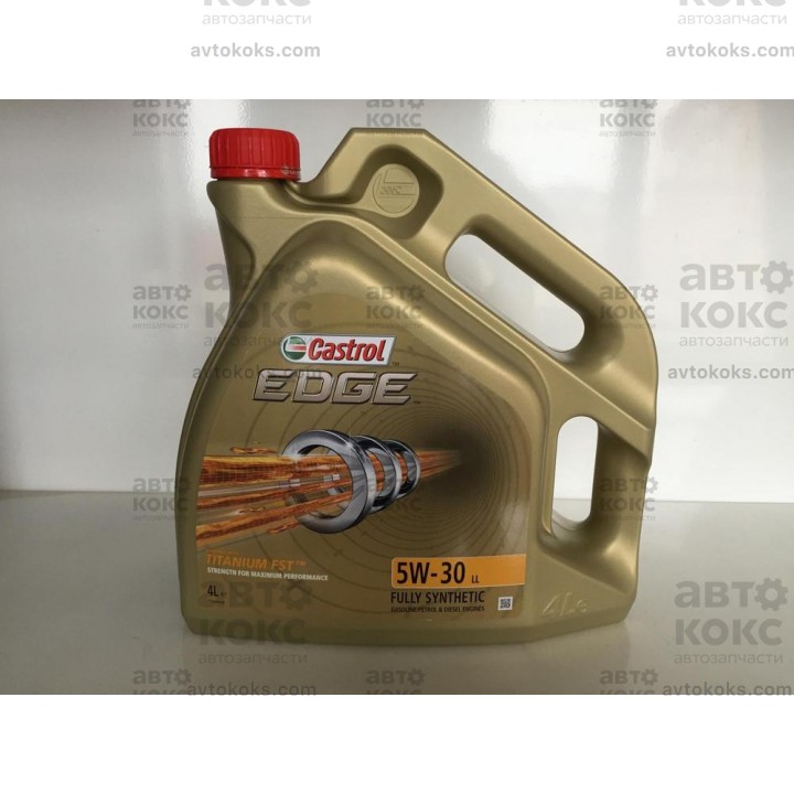 Моторное синтетическое масло Castrol EDGE LL 5W30 4L