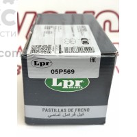 LPR 05P569 Тормозные колодки передние Mitsubishi Pajero Grandis