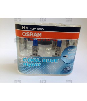 Лампа Osram 62150CBH-DUO H1 COOL BLUE HYPER 55W 12V P14.5S
