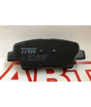 TRW GDB3494 задние тормозные колодки Hyundai Accent KIA Rio Soul Ssangyong Korando