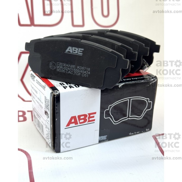 ABE C20304ABE задние тормозные колодки KIA Sorento 2.4-3.5 Cerato 2.0
