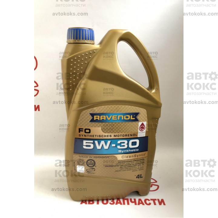 Синтетическое моторное масло Ravenol 5W30 FO 4L