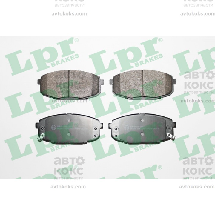 LPR 05P1375 передние тормозные колодки KIA CEED Carens Hyundai i30