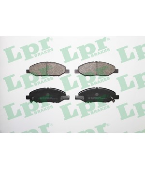 Тормозные колодки передние LPR 05P1497 Nissan Tida