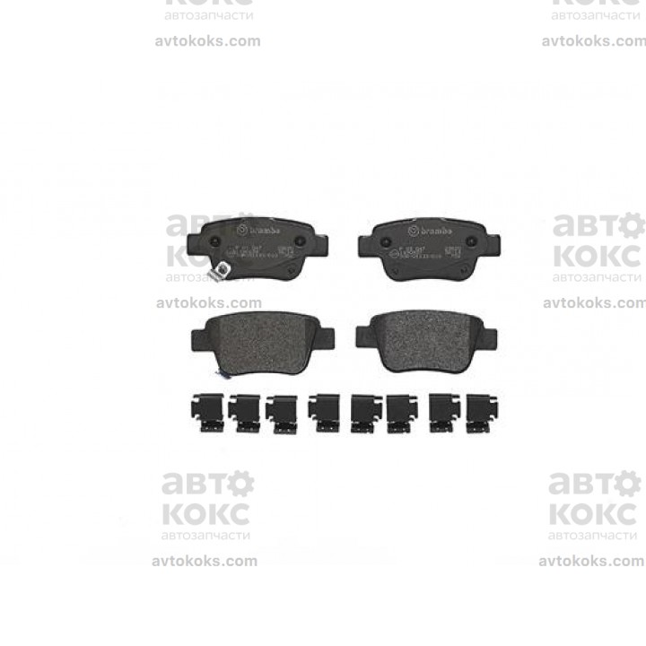Тормозные колодки задние Brembo BM P83047 Toyota Avensis Corolla 