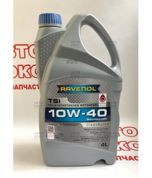 Полусинтетическое моторное масло Ravenol 10W40 TSI 4л