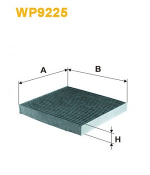 Фильтр салона угольный WIX WP9225 Honda Accord Civic CR-V