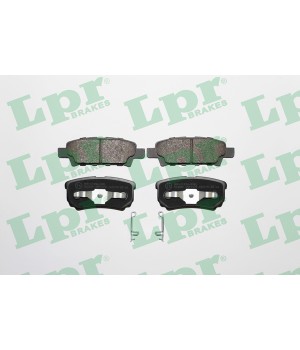LPR 05P1373 Тормозные колодки задние Mitsubishi Lancer Outlander