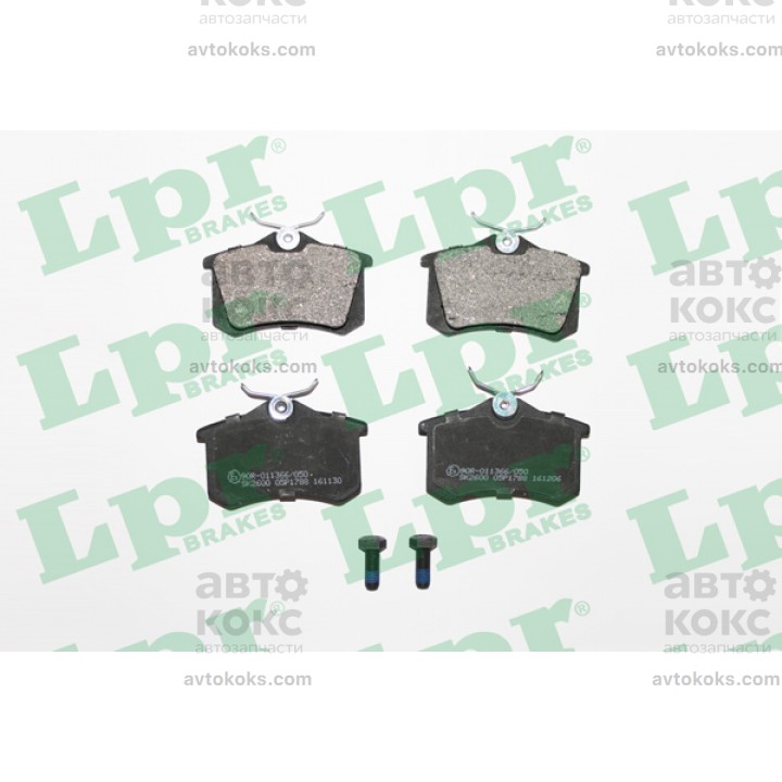 Тормозные колодки задние LPR 05P1788 Nissan Note