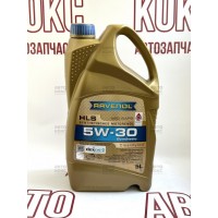 Моторное масло RAVENOL HLS SAE 5W30 5L.