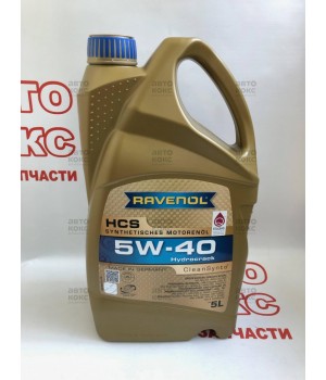 Ravenol HCS 5W40 Моторное масло синтетическое 5L