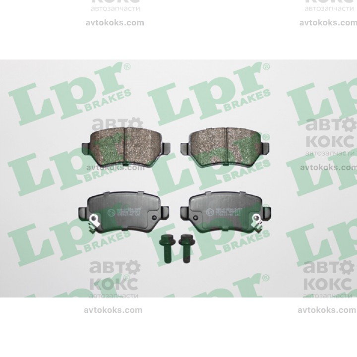 LPR 05P811 задние тормозные колодки KIA Venga 1.4/ 1.6