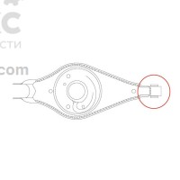 CTR CVKH-81(GV0069) Сайлентблок задней подвески Hyundai Grandeur 2.2/ 2.7 /3.3