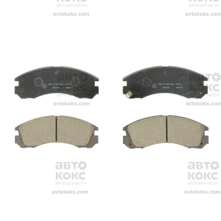 Brembo P61089 Тормозные колодки передние Mitsubishi Outlander Space Wagon 1.3-3.5 11.89-
