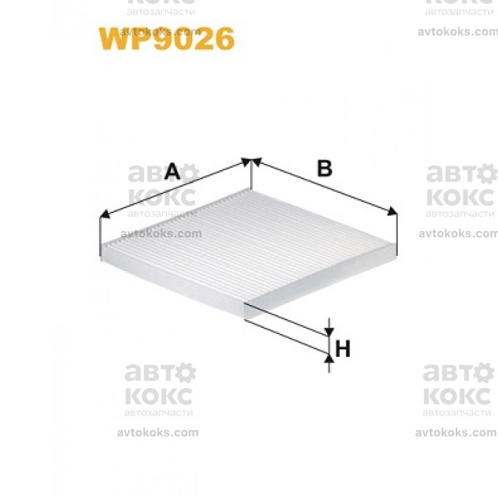 Фильтр салона WIX WP9026 Toyota Avensis Camry Yrais