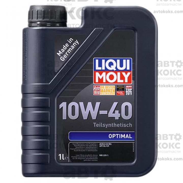 Моторное масло полусинтетическое LIQUI MOLY LQ 3929 OPTIMAL SAE 10W-40 1L