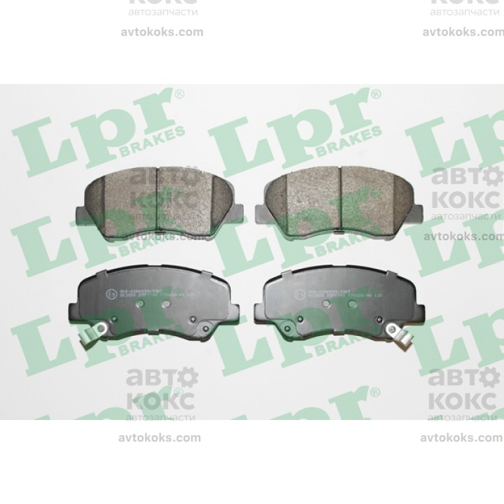 LPR 05P1744 передние тормозные колодки Hyundai Accent i20 KIA Rio