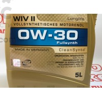 Масло моторное синтетическое Ravenol 0W-30 WIV II 5L