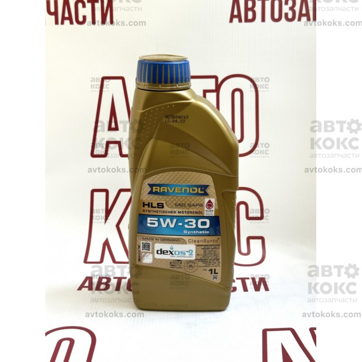 Моторное масло RAVENOL HLS 5W30 1L.