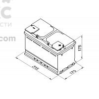 Аккумулятор BOSCH BO 0092S50100 85А  