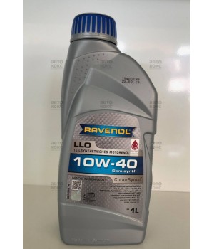 Моторное масло полусинтетическое Ravenol LLO 10W40 1L