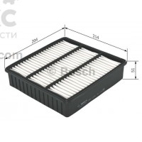 Фильтр воздушный BOSCH 1457433969 Mitsubishi Outlander Lancer Colt Pajero