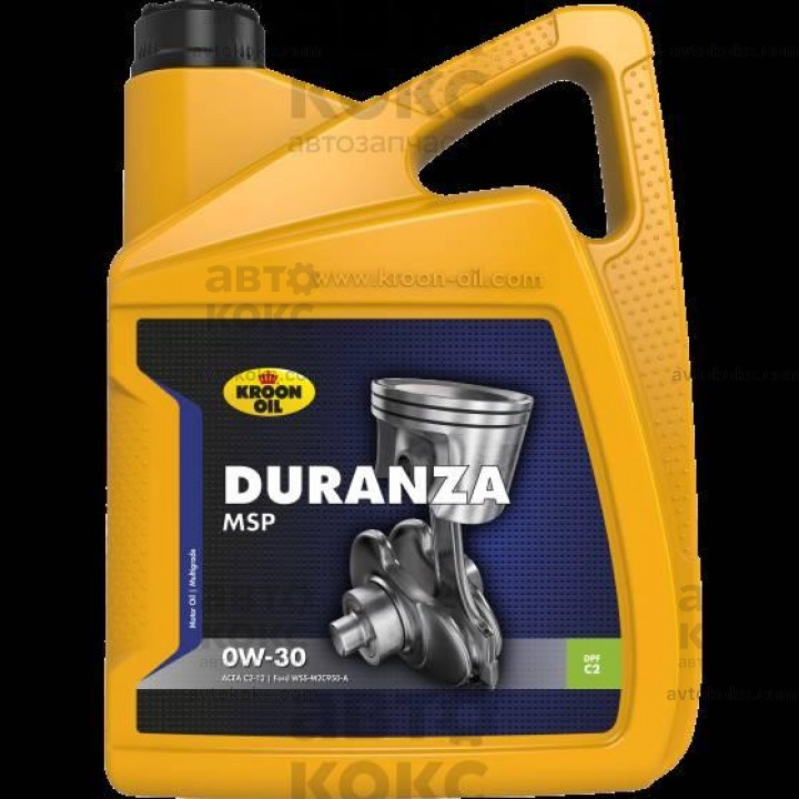 Масло синтетическое KROON OIL KL 32383 DURANZA MSP 0W-30 5L