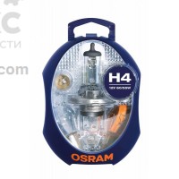 Комплект автоламп галогенових Osram OS ALB H4 12V  